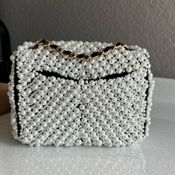 ❌SOLD❌ Customized Authentic Chanel Jersey Mini Square - Picture 2 of 16